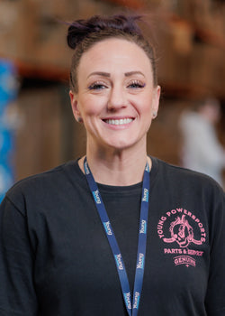 <p><strong>Candice Christensen<br/>Parts Driver</strong> <br/></p>