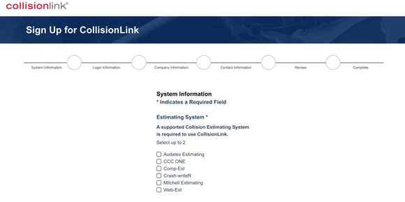 Collisionlink registration